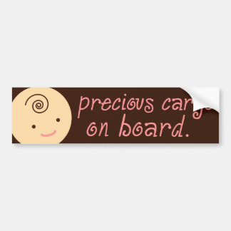 Adesivo Para Carro 311-PRECIOUS CARGA - ROSA da MENINA