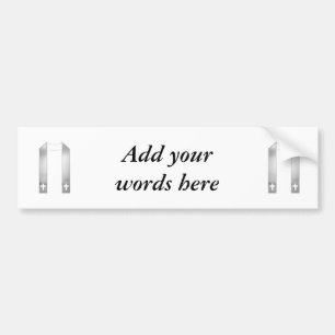 Adesivo Para Carro 3-D Olhe o furo do padre prateado