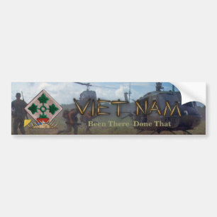Adesivo Para Carro 4ª divisão de infantaria vietnam name war