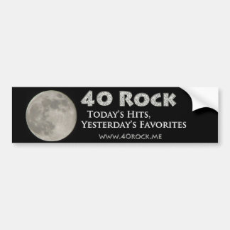 Adesivo Para Carro 40 rocha Bumpersticker de rádio