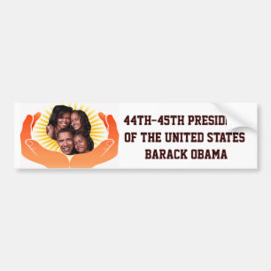 Adesivo Para Carro 44-45º Presidente,Barack Obama_ Bumper Sticker