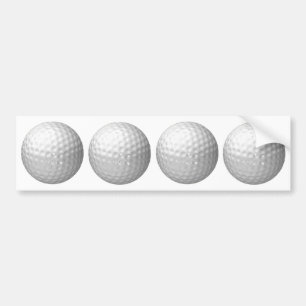 Adesivo Para Carro 4 bolas de golfe no autocolante no vidro traseiro