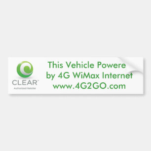 Adesivo Para Carro 4G2GO WiMax