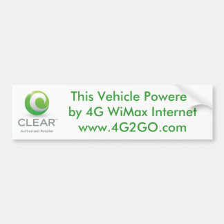 Adesivo Para Carro 4G2GO WiMax