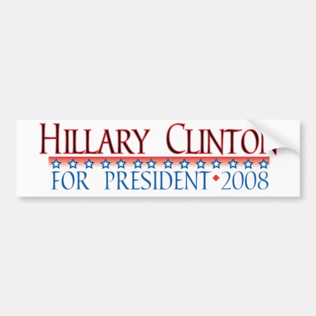 Adesivo Para Carro 4prez-clinton (Frente)