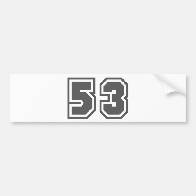 ADESIVO PARA CARRO 53 (Frente)