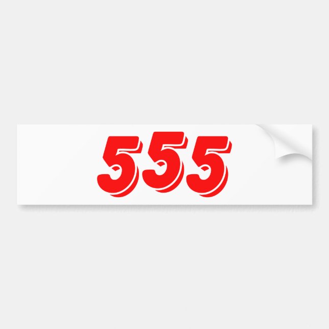 ADESIVO PARA CARRO 555 (Frente)