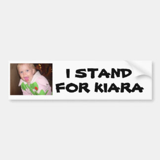 ADESIVO PARA CARRO 62, EU REPRESENTO, KIARA