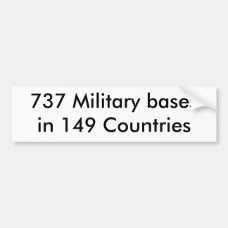 Adesivo Para Carro 737 bases militares em 149 países