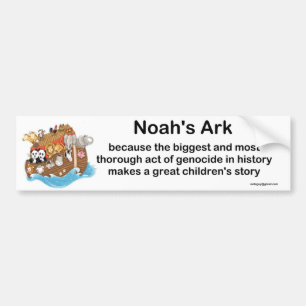 Adesivo Para Carro a arca de noah