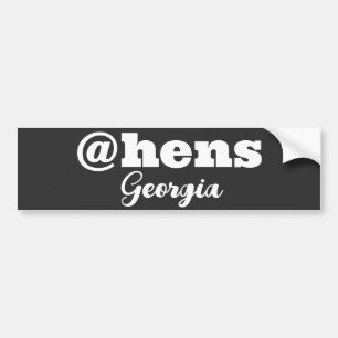 Adesivo Para Carro A cidade excelente de Atenas Geórgia