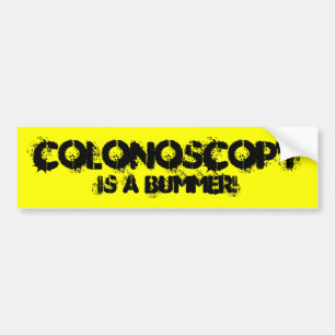 ADESIVO PARA CARRO A COLONOSCOPIA É UM BUMMER!