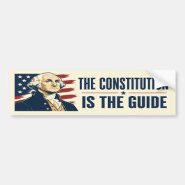 Adesivo Para Carro A Constituição É O Guia George Washington