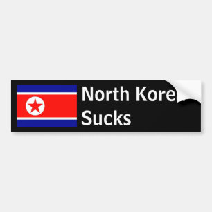 Adesivo Para Carro A Coreia do Norte suga