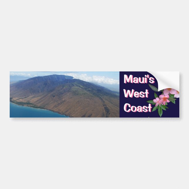 Adesivo Para Carro A costa oeste de Maui (Frente)
