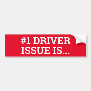 Adesivo Para Carro A EDIÇÃO do MOTORISTA #1 É… o sinal/sticker/M