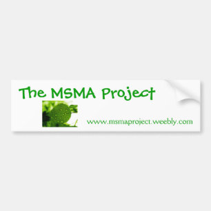 Adesivo Para Carro a etiqueta do bumber do projeto do msma