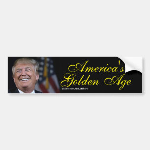 Adesivo Para Carro A Idade do Ouro da América Trump