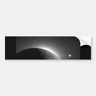 Adesivo Para Carro A imagem lindo da NASA, a lua iluminou-se pelo