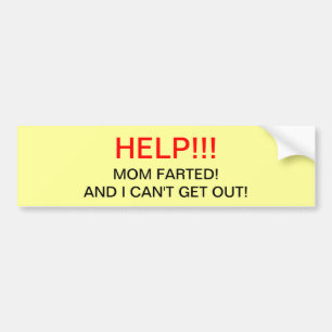 ADESIVO PARA CARRO A MAMÃ FARTED