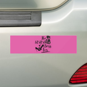 Adesivo Para Carro A Melhor Chefe Senhora