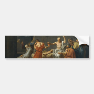 Adesivo Para Carro A morte de Socrates