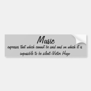 Adesivo Para Carro A música expressa…
