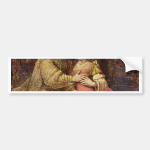 Adesivo Para Carro A noiva judaica (casal) por Rembrandt Van Rij
