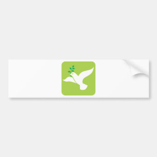 Adesivo Para Carro A paz feita sob encomenda mergulhou com logotipo