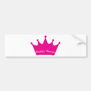 Adesivo Para Carro A princesa do pai