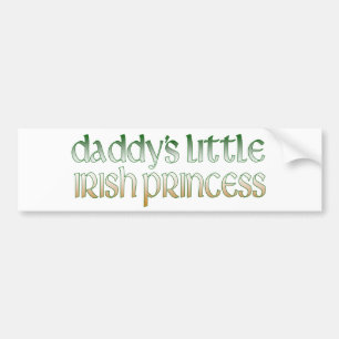 Adesivo Para Carro A princesa irlandesa do pai