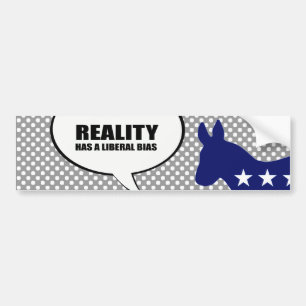 Adesivo Para Carro A realidade tem uma polarização liberal