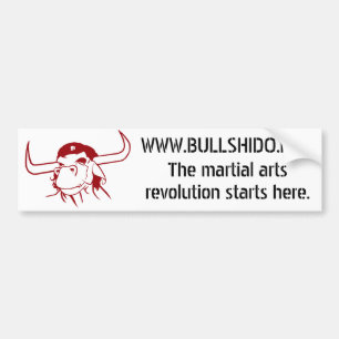 Adesivo Para Carro A revolução das artes marciais começa aqui