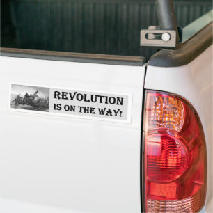 Adesivo Para Carro A revolução está a caminho
