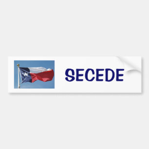 Adesivo Para Carro a texas-bandeira, SECEDE