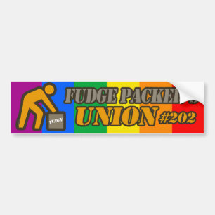 ADESIVO PARA CARRO A UNIÃO DO EMPACOTADOR DO FUDGE - .PNG