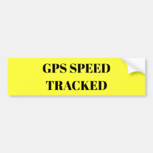 Adesivo Para Carro A velocidade de GPS seguiu a etiqueta