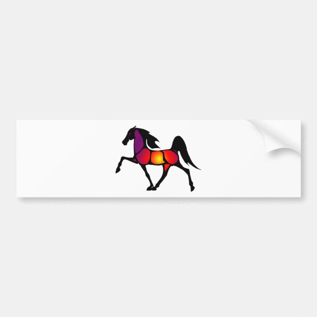 ADESIVO PARA CARRO A VÉSPERA DO CAVALO (Frente)