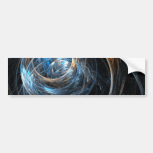 Adesivo Para Carro À volta do palito mundial de "Abstrato Art Bumper"