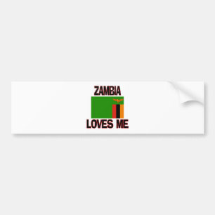 Adesivo Para Carro A Zâmbia ama-me