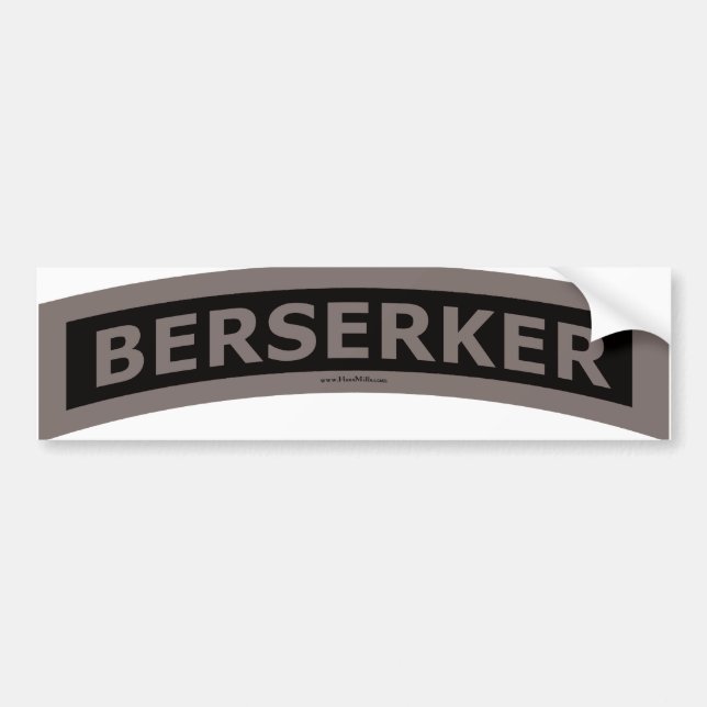 Adesivo Para Carro Aba de Berserker - Subdued (Frente)