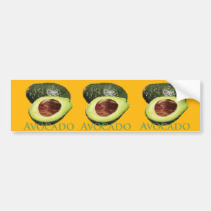 Adesivo Para Carro Abacate e meio