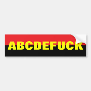 ADESIVO PARA CARRO ABC
