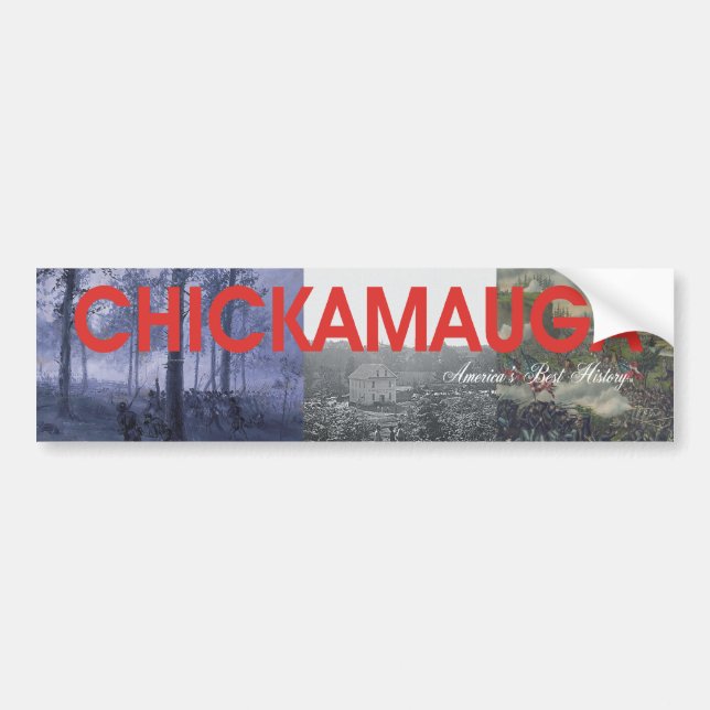 Adesivo Para Carro ABH Chickamauga (Frente)