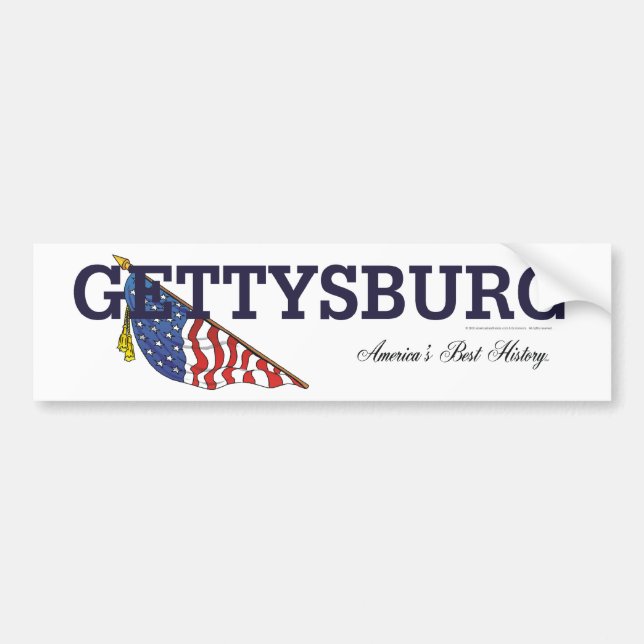 Adesivo Para Carro ABH Gettysburg (Frente)