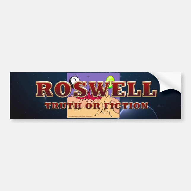 Adesivo Para Carro ABH Roswell (Frente)