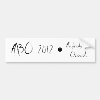 ADESIVO PARA CARRO ABO 2012