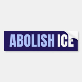 Adesivo Para Carro Abolir ICE Política Anti Trump