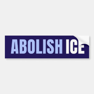 Adesivo Para Carro Abolir ICE Política Anti Trump