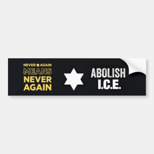 Adesivo Para Carro Abolish I.C.E.
